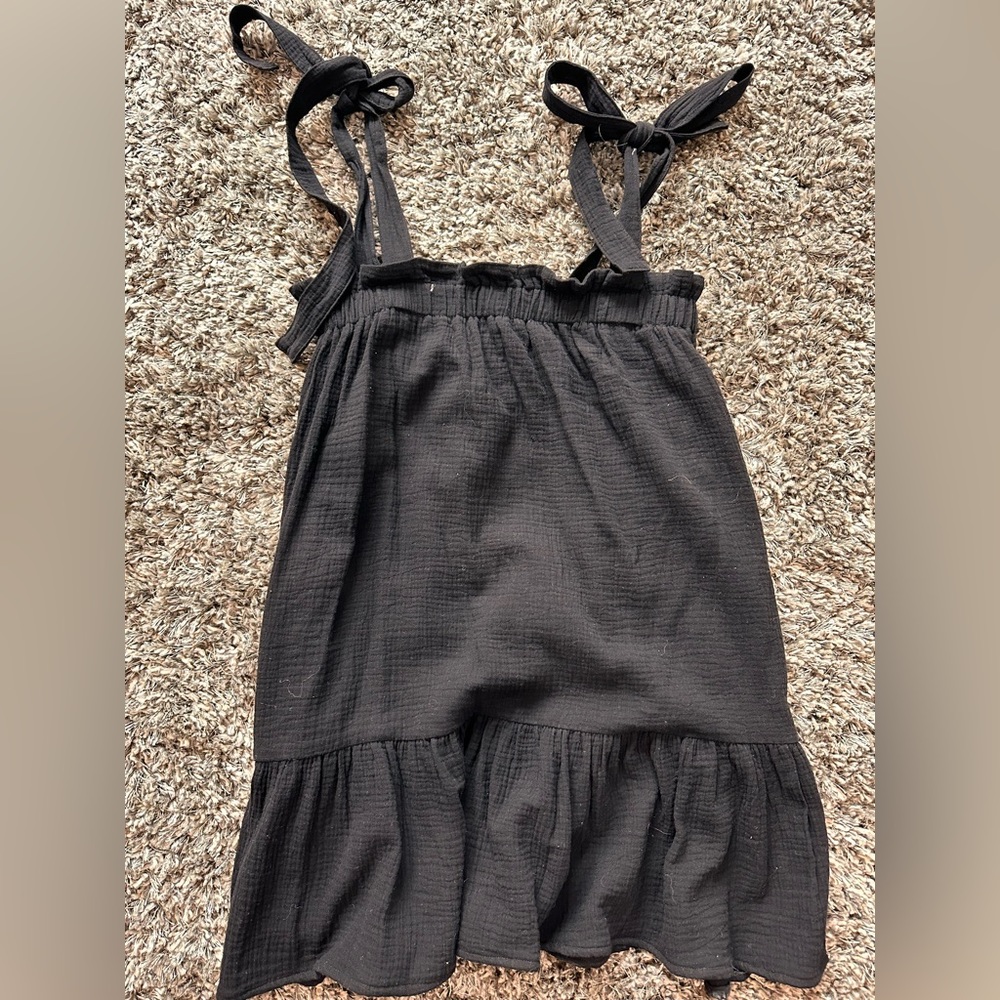 Black sundress / beach coverup